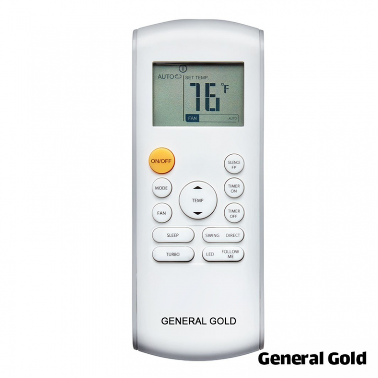 کولر گازی جنرال گلد ۱۸۰۰۰ پلاتینیوم، گاز R410a مدل GG-MS18000 Platinum