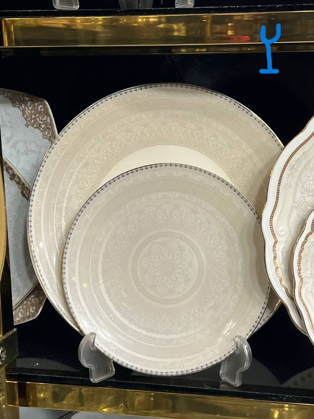 سرویس چینی طوس طرح الیزابت 6نفره 28پارچه