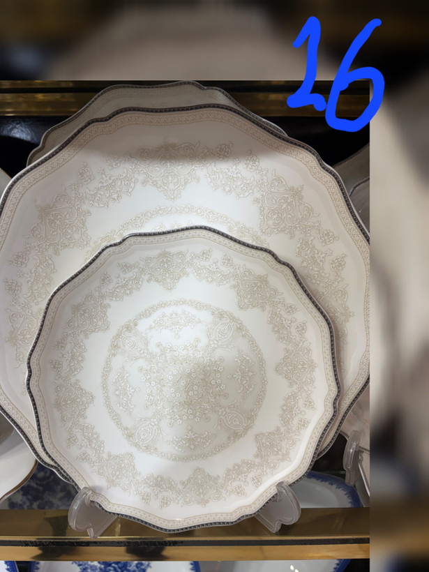 سرویس چینی طوس طرح الیزابت 6نفره 28پارچه