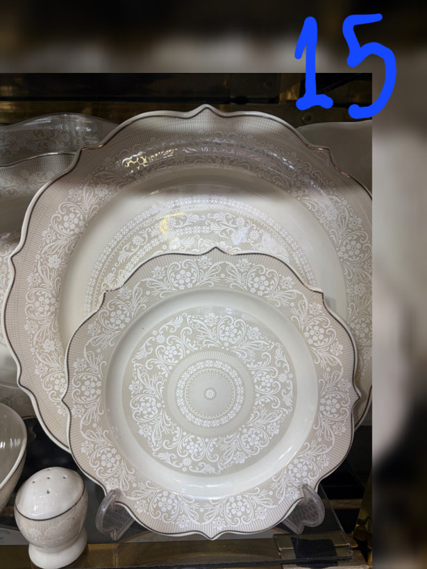 سرویس چینی طوس طرح الیزابت 6نفره 28پارچه