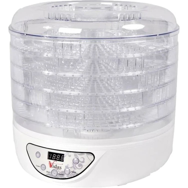 میوه خشک کن ویداس مدل VIR5121 ظرفیت ۵ طبقه