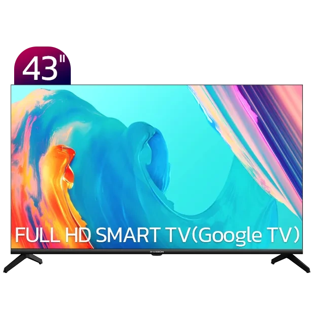 تلویزیون هوشمند ایکس ویژن مدل XH605 سایز ۴۳ اینچ HD