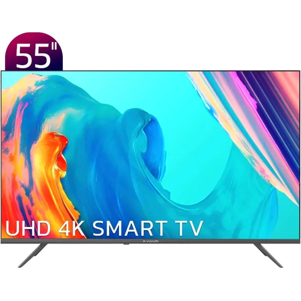 تلویزیون هوشمند ایکس ویژن مدل XYU720 سایز ۵۵ اینچ Ultra HD 4K